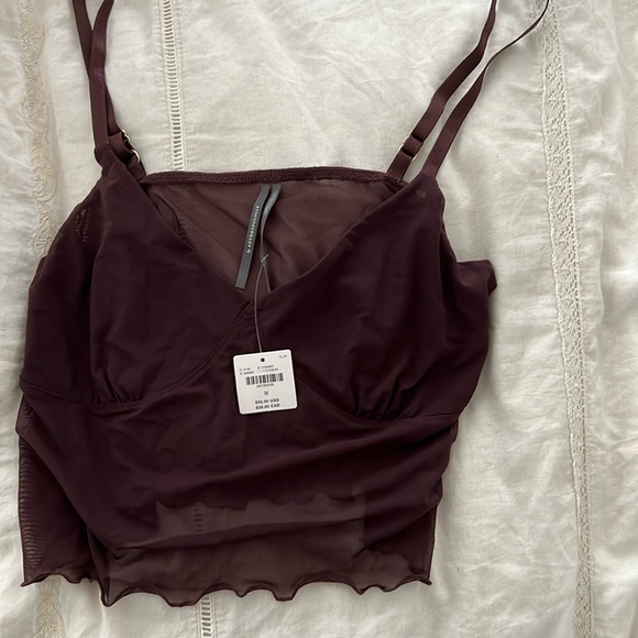 brown mesh tank - Picture 2 of 2